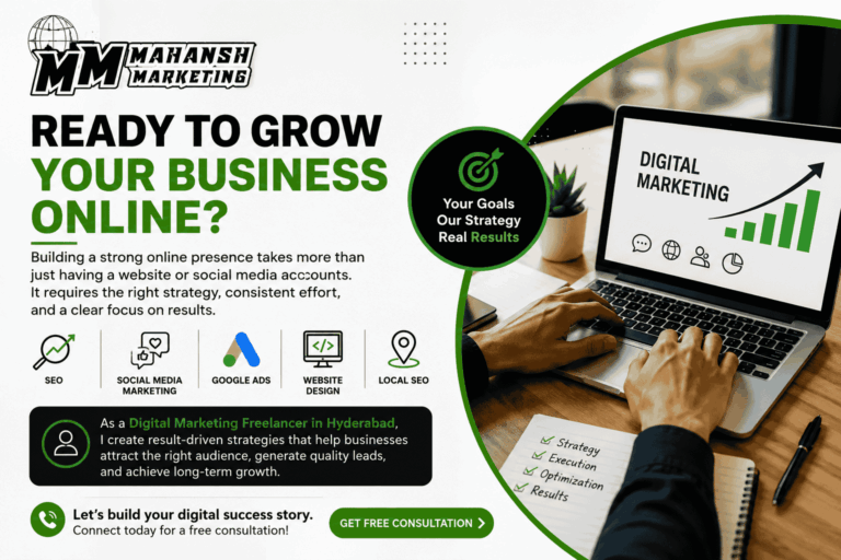 grow your business with mahansh marketing-digital marketing freelancer in hyderabad